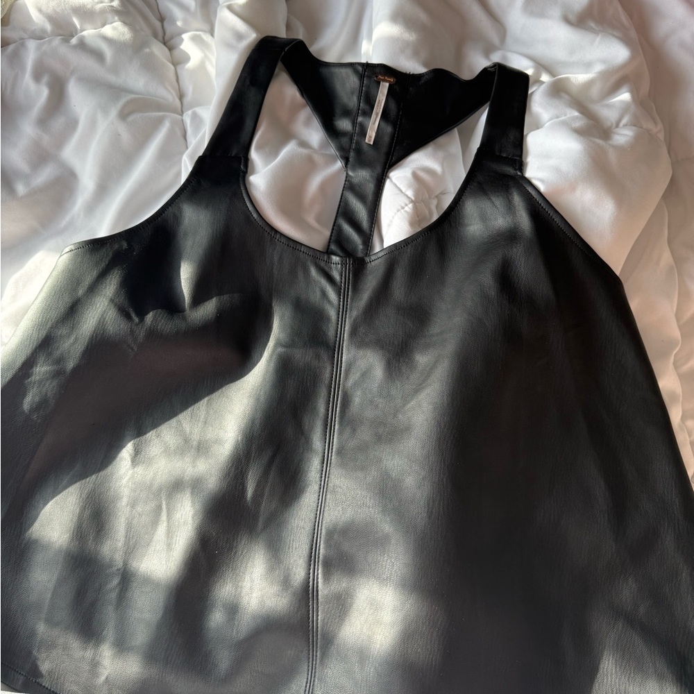Free People Black Tank